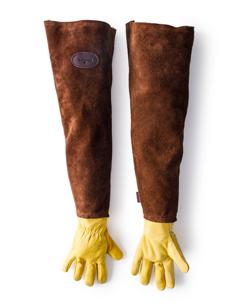 bradleys gardening gloves Heritage Long Sleeve Gauntlet – Bradleys Tannery