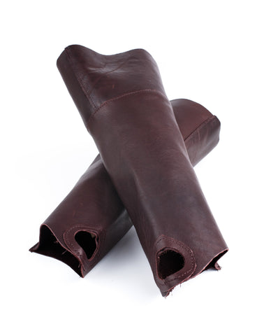 Leather arm protectors