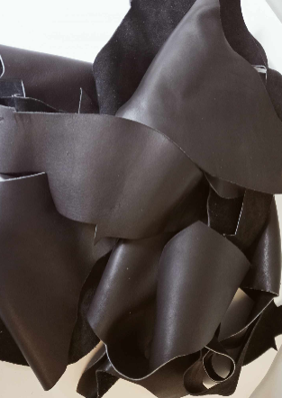 1KG Leather Offcut Bundle - Brown or Black