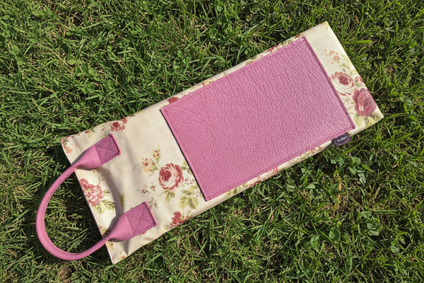 Floral PU & Leather Kneeler