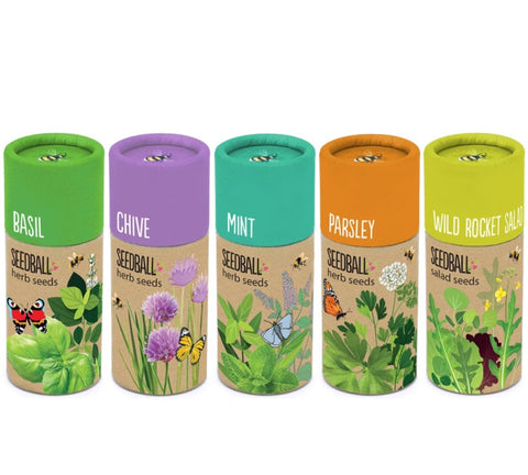 Seedball Herb Tube