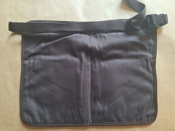 Floral Half Leather Apron - Green