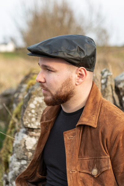 Bradleys the tannery waxed cotton flat cap
