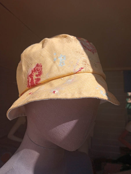Childs Linen Sun Hat